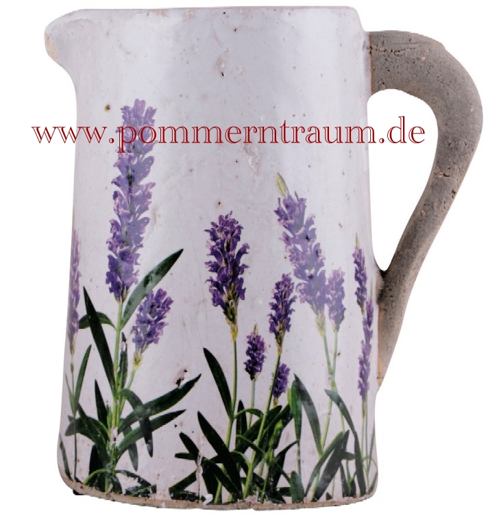 Keramik - Giesskanne Lavender