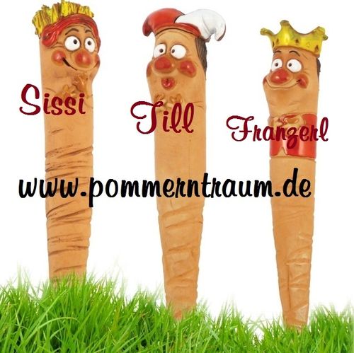 Wasser-Würmer | Garten-Würmer | Keramik-Würmer ❤ Sissi ❤ Franzl + Till Eulenspiegel ❤