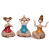 die 3 Yogaschwestern - 3 dicke Ladies beim Yoga - 3 Nanas - 3 dicke Damen