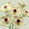 7 Keramik-Narzissen ❀ Keramik-Blumen ❀ Keramik-Blüten ❀ Osterglocken