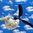 Windspiel Mobile ❤ Flatter-Möwen ❤ Flatter-Vögel ❤ mit Federn + ERSATZFEDERN