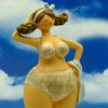 mollige maritime Badenixe | dicke erotische Dame | dicke Nana | Rubens-Deko-Figur