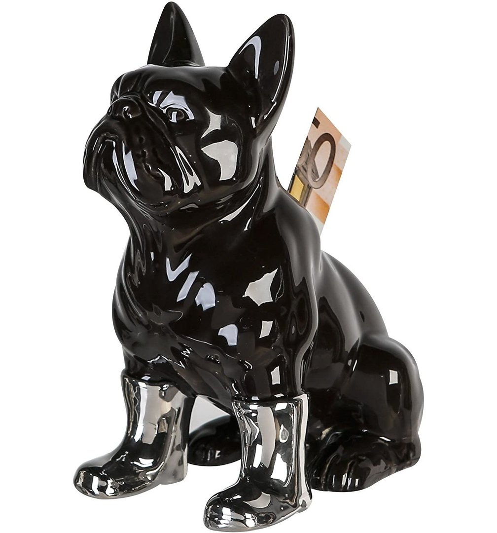 Spardose Sparbüchse Hund ❤ Französische Bulldogge aus Porzellan ❤ Mastiff ❤  BULLI