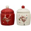 Plätzchendose - Keksdose - Keramikdose - Gebäckdose - Weihnachtsdose ❤ RENTIER RUDI ❤