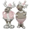 2-er SET Dekorationsfiguren Wohndeko Weihnachtsdeko Ladendeko ❤ SIR RUDI + seine Gattin ❤