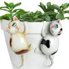 2-er SET!!! Topfhänger - Blumentopfhänger ❤ Katzen - Kater - Katzenpaar ❤ tolle Dekoration