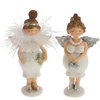2 STÜCK Dekofiguren ❤ dicke Engel ❤ Weihnachtsengel ❤ dicke Schutzengel ❤ Guardian Angels ❤