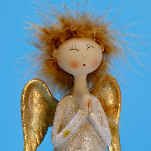 verrückter Engel ❤ Weihnachtsengel ❤ Schutzengel ❤  Guardian Angel ❤ Dekofigur ❤ Weihnachtsdeko
