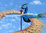 Windspiel Metall | Gartenpendel | Gartenstecker ❤ stolzer Pfau ❤ Vogel Vögel ❤