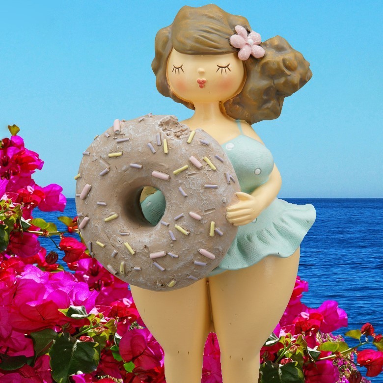 mollige maritime Badenixe Donut | dicke erotische Dame | dicke Nana | Rubenslady LOTTA