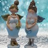 2-er SET XL ❤ Weihnachtsdekoration ❤ Molly-Engel ❤ Weihnachtsengel ❤ Schutzengel ❤ Friedensengel ❤