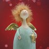 zerstrubbelter Engel ❤ Weihnachtsengel ❤ Schutzengel ❤ Dekorationsfigur ❤ Weihnachtsdekoration (L)
