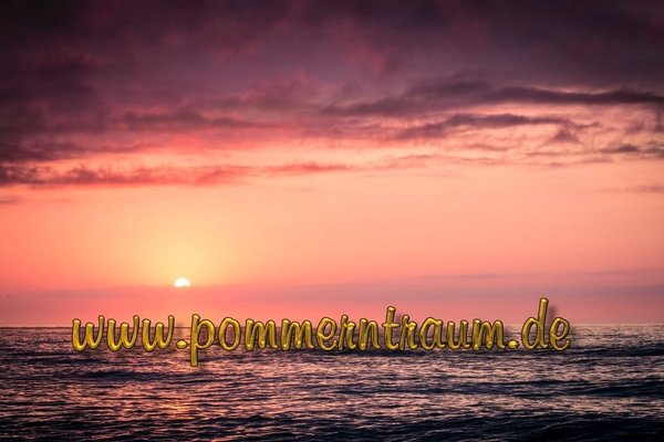 Sonnenuntergang am Strand im Seebad Lubmin - das Tor zur Insel Usedom\\n\\n01.02.2018 20:02